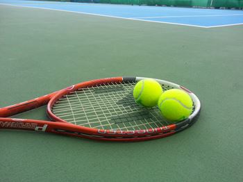 Tennis Court at Town & Country Luxury Apartments, Hampton Bays, NY, 11946